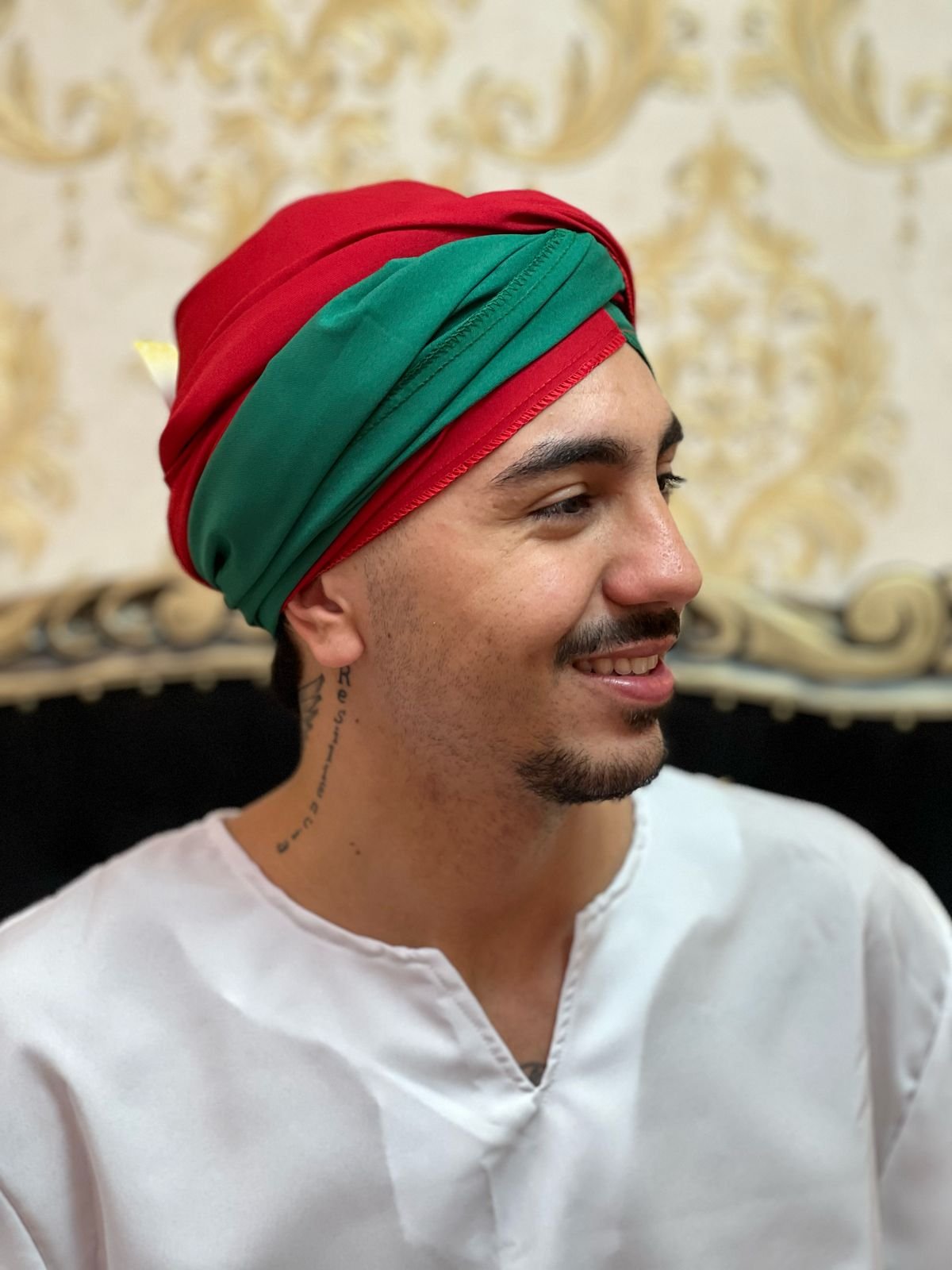 Pano Oxfor Verde/Verm