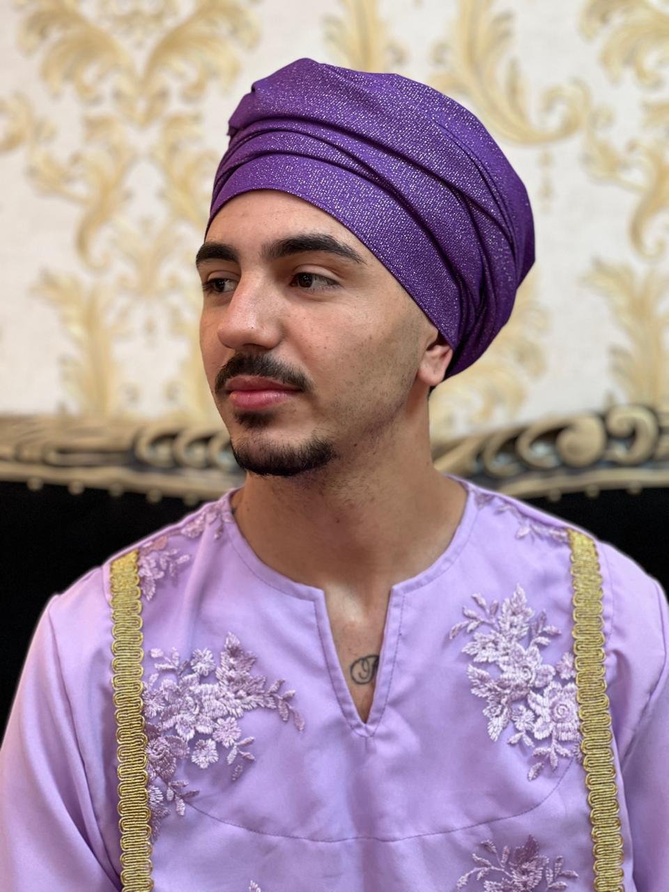 Alaká Brilho Roxo/Prata