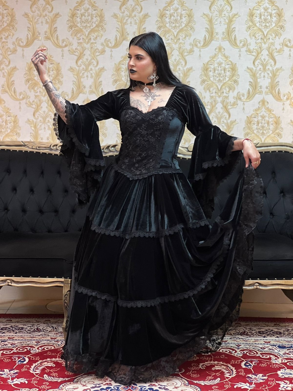 Vestido Alquimia Preto