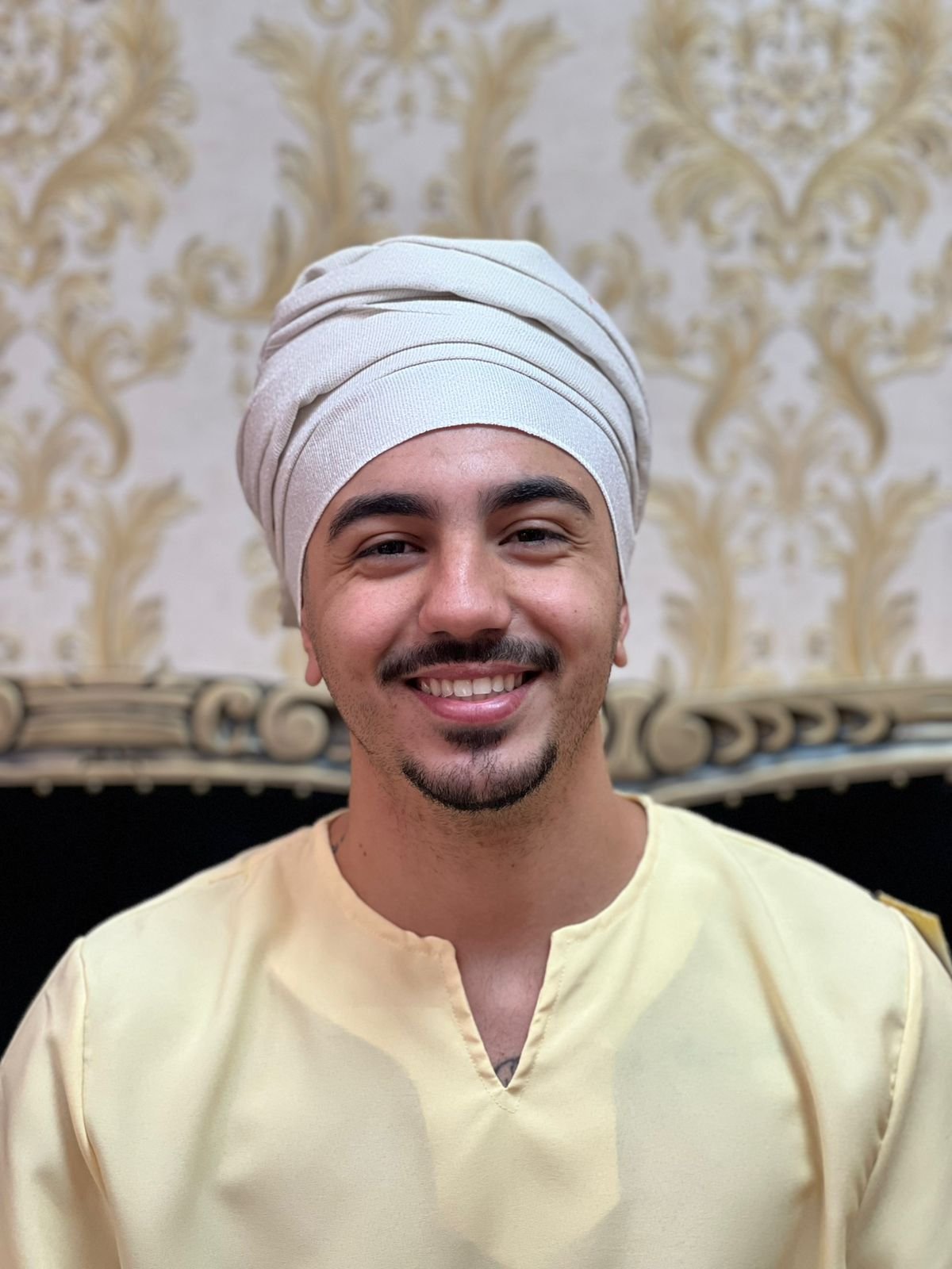 Alaká Brilho Branco/Dourado