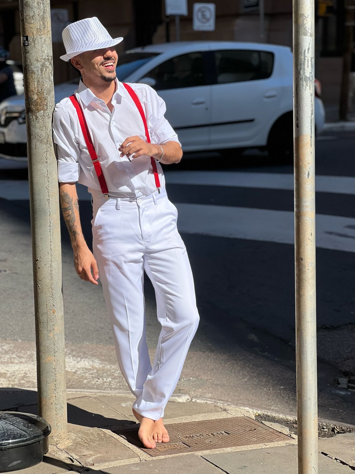 Calça Social Branca