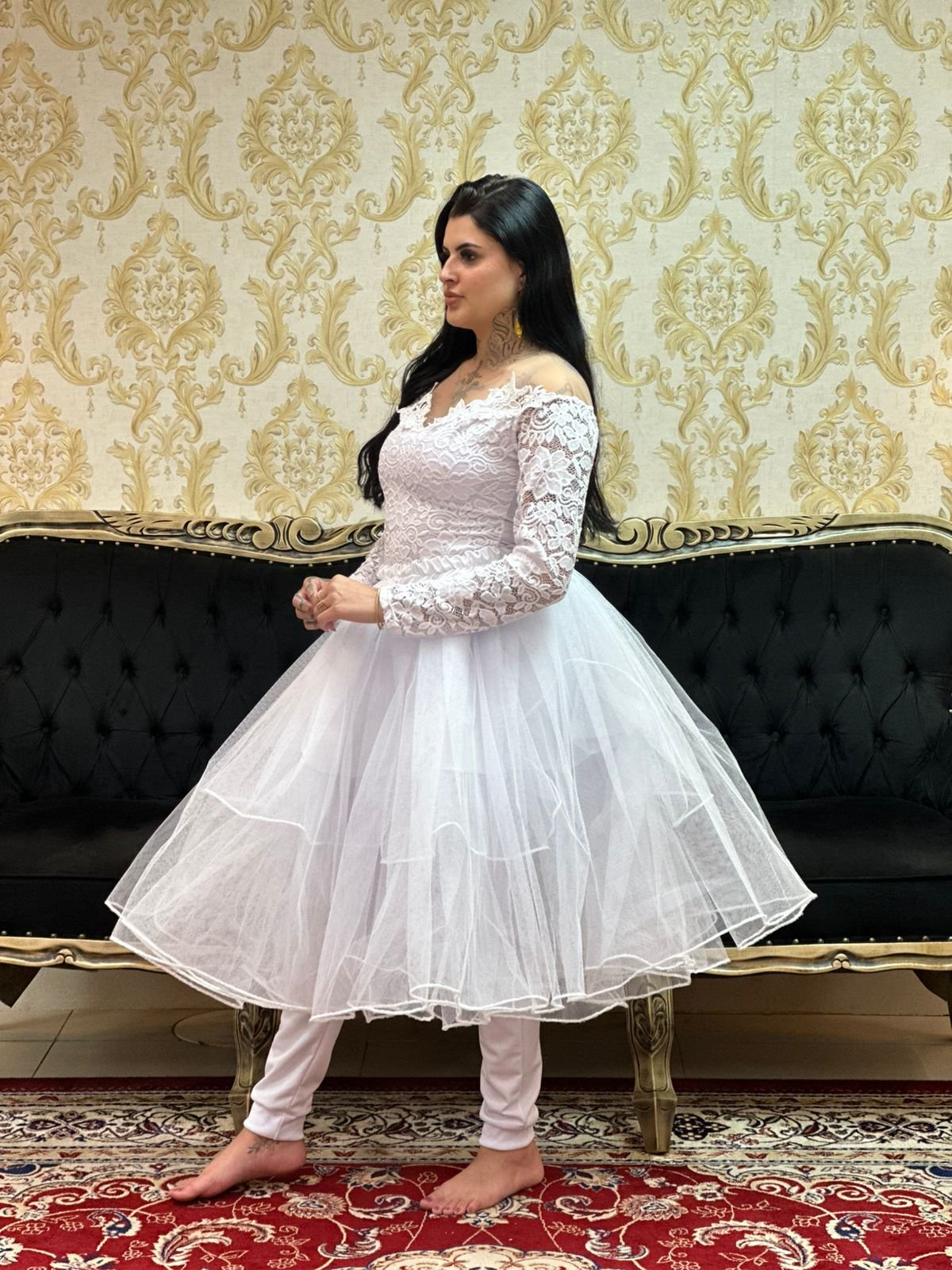 Armação Longa Branca