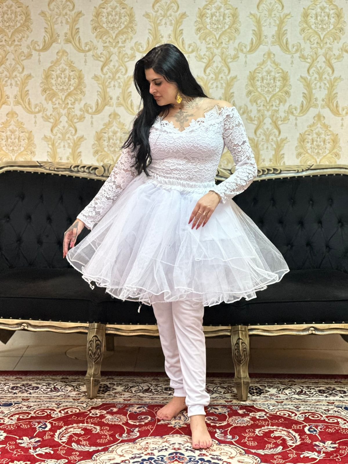 Armação Curta Branca