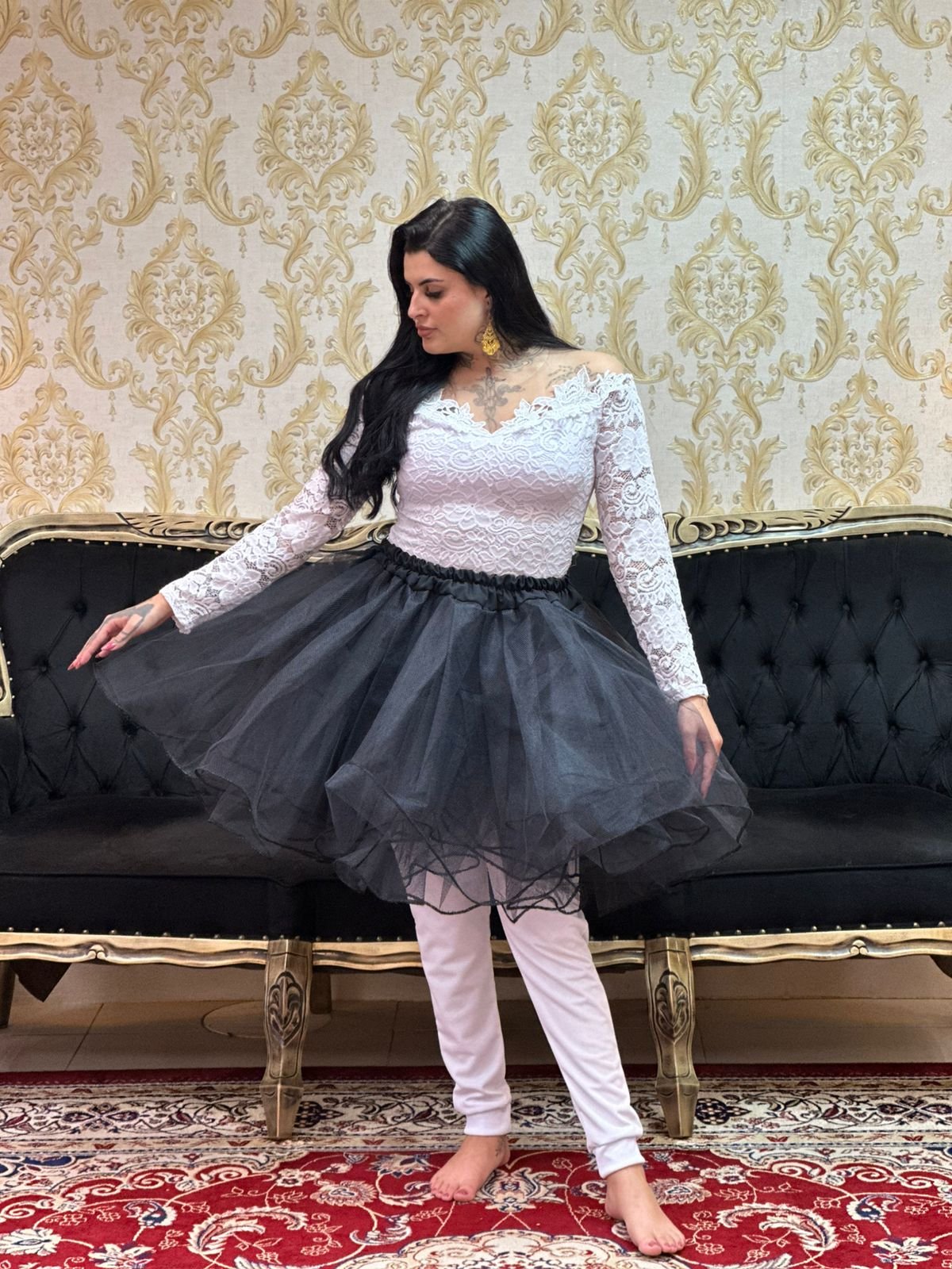 Armação Curta Preta