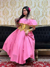 Conjunto Rosa & Dourado