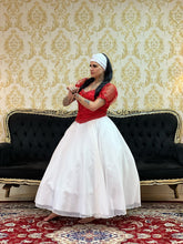 Saia Voal Longa Branca