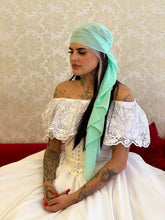 Lenço Voal Verde Claro