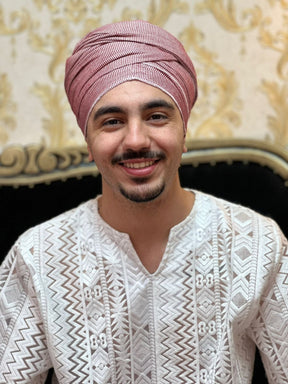 Pano Listrado Bco/Verm