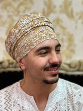 Pano Broderi Marrom/Bco