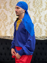 Lenço Chiffon  Azul