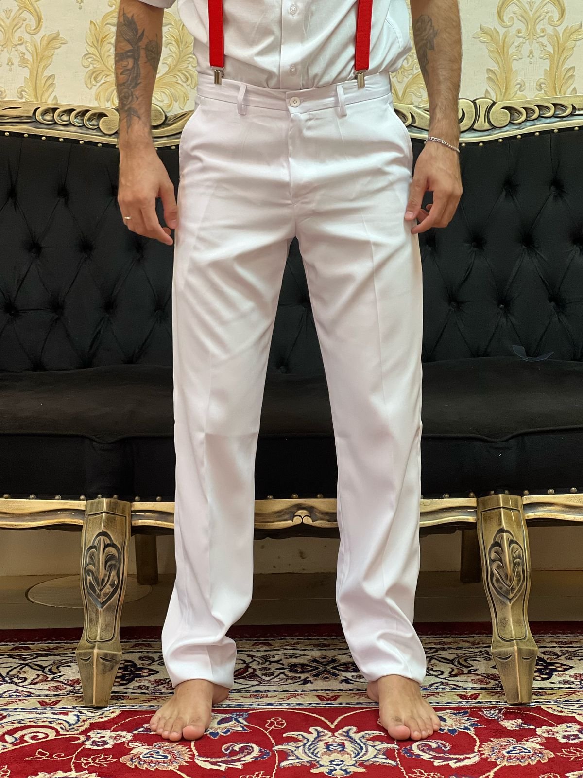 Calça Social Branca