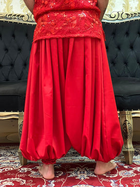 Bombachão Crepe Vermelho