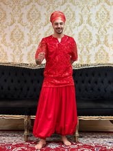 Bombachão Crepe Vermelho