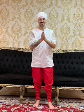 Bombacha Oxfor Vermelha