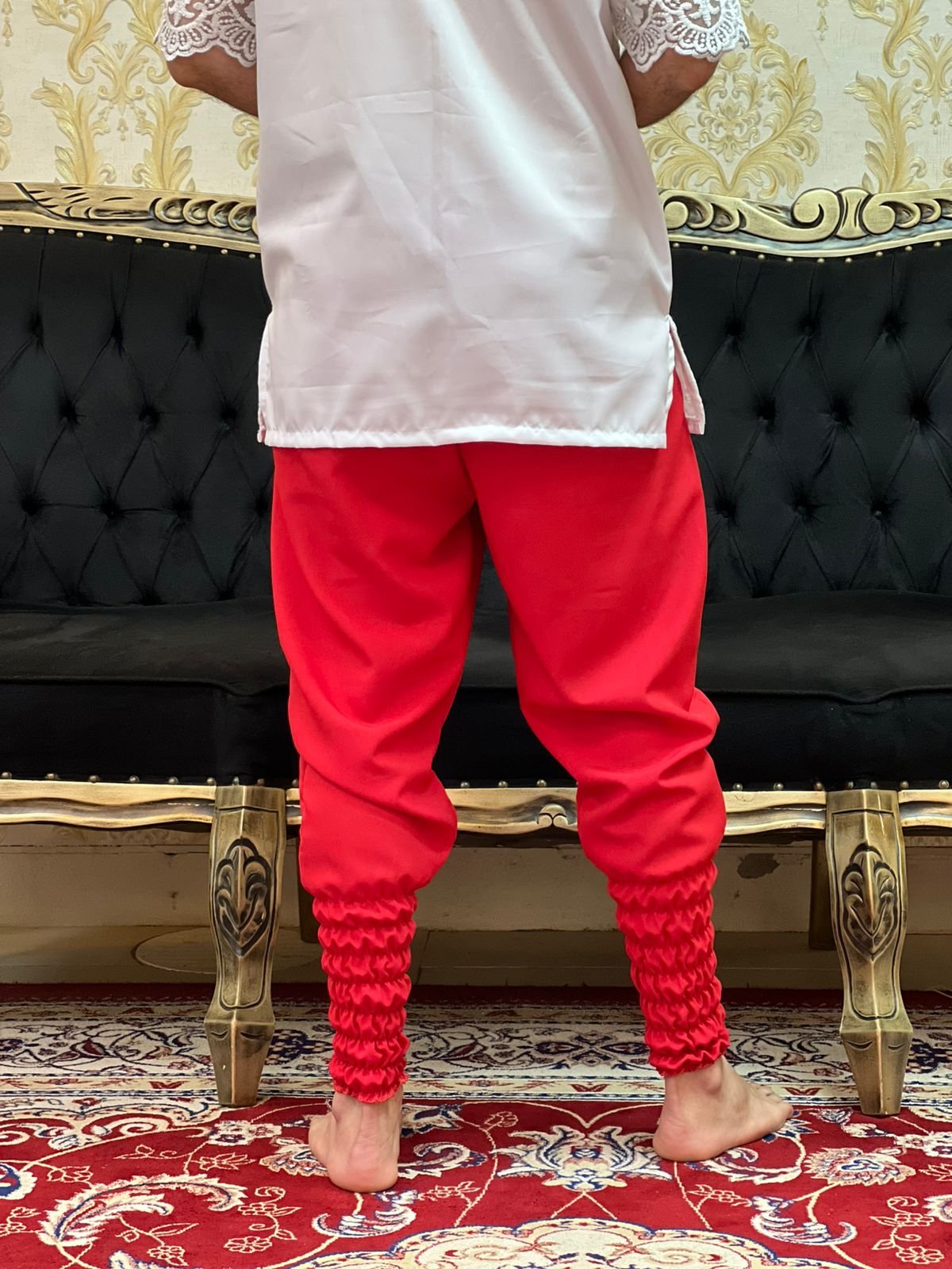 Bombacha Oxfor Vermelha