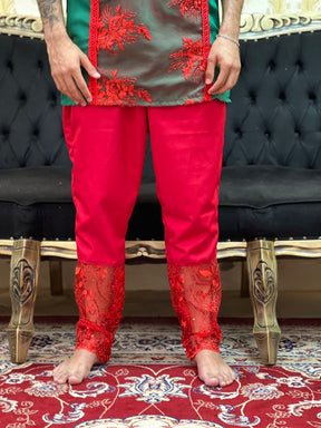 Calça Luxo Vermelho