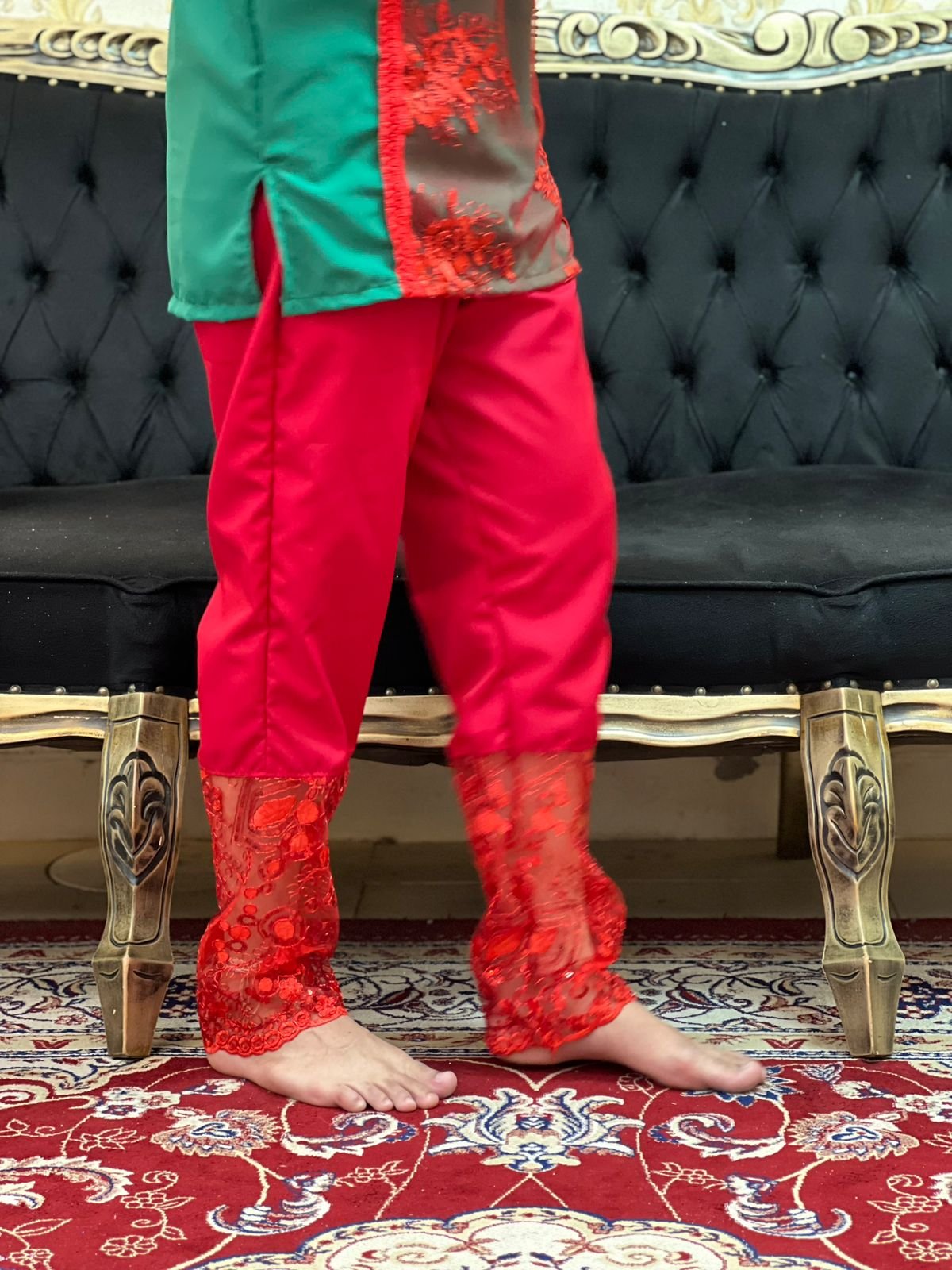 Calça Luxo Vermelho