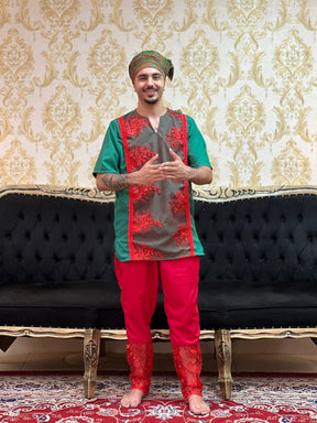 Calça Luxo Vermelho