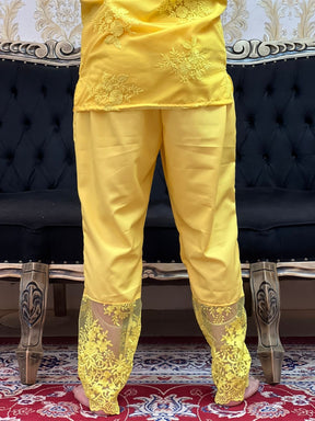 Calça Luxo Amarelo