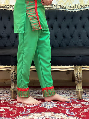 Calça Ogum Verde/Verm