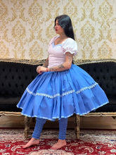 Corpete Piquet Branco/Azul