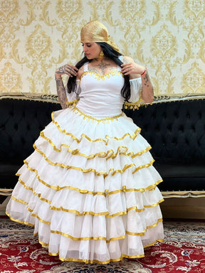 Corpete Safira Branco/Dou