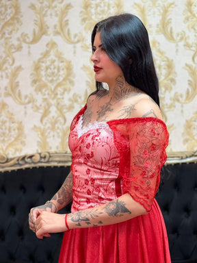 Corpete Pérola Bco/Verm