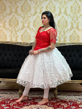 Corpete Rosas Vermelho