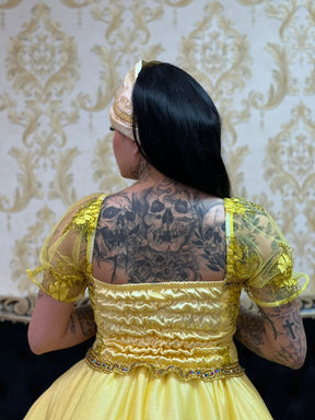 Corpete Bordado Amar/Dou