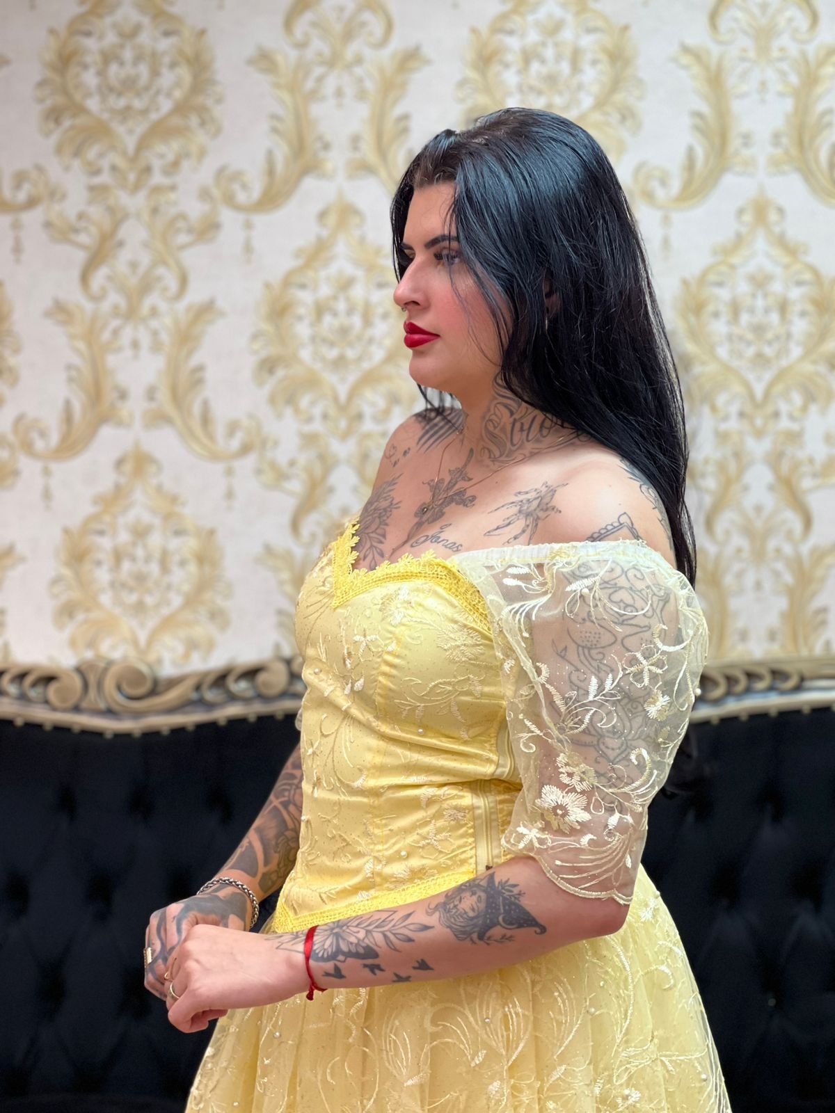 Corpete Pérola Amarelo