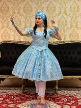 Corpete Bordado Azul