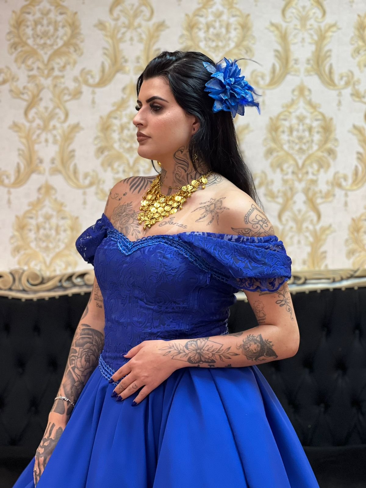 Corpete Renda Azulão