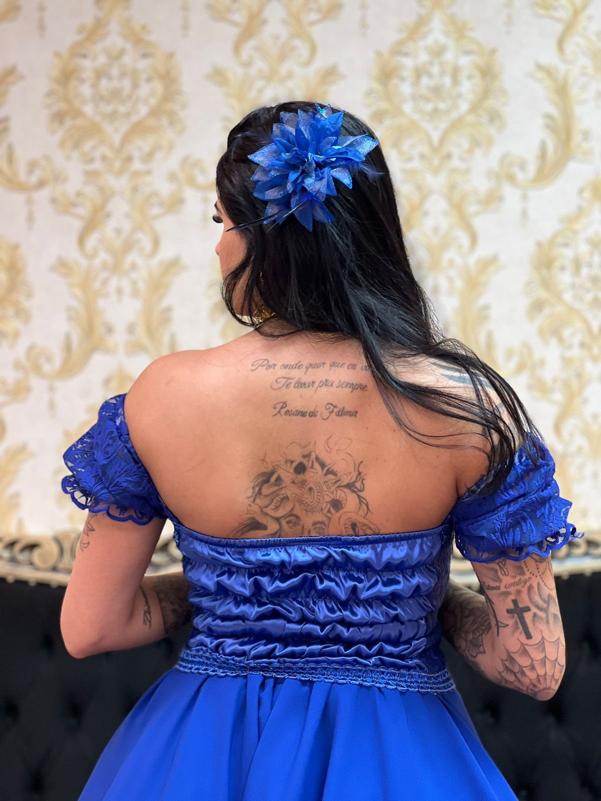 Corpete Renda Azulão