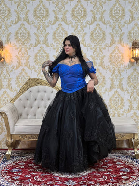 Corpete Bordado Azulão