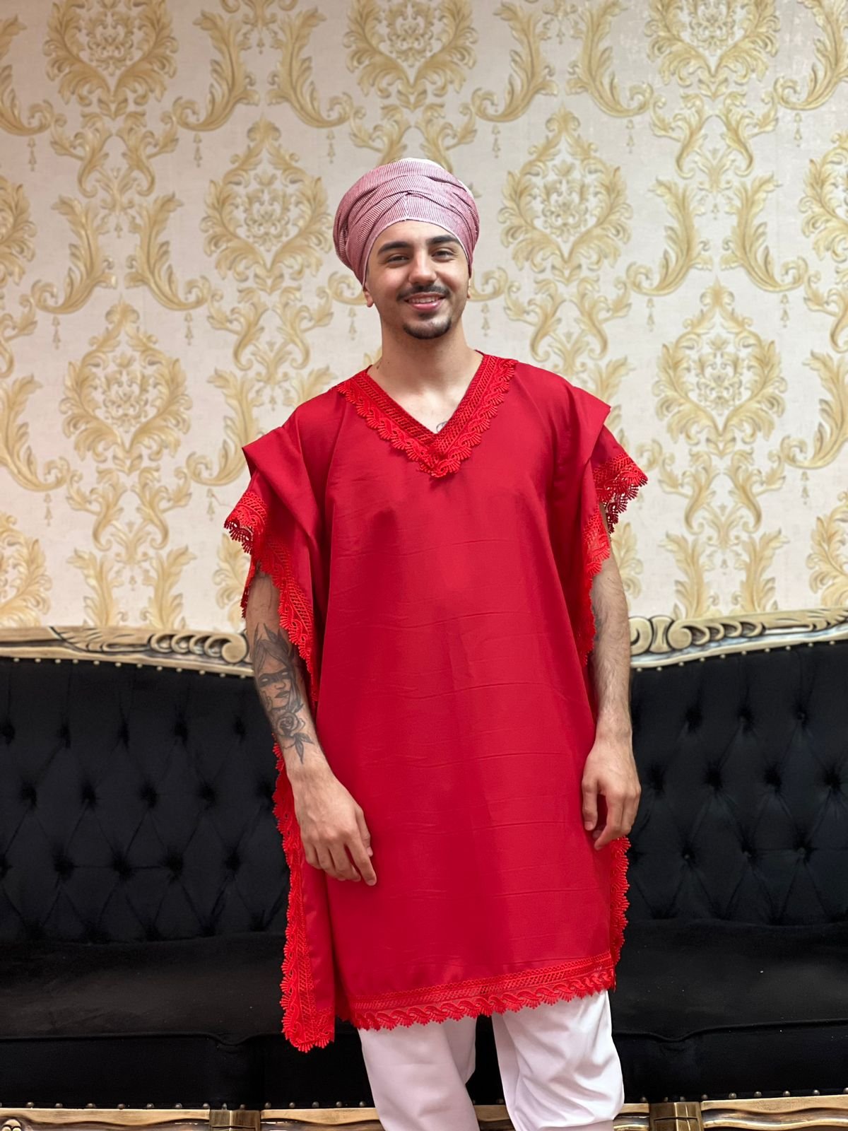 Kafta Tunica Vermelha