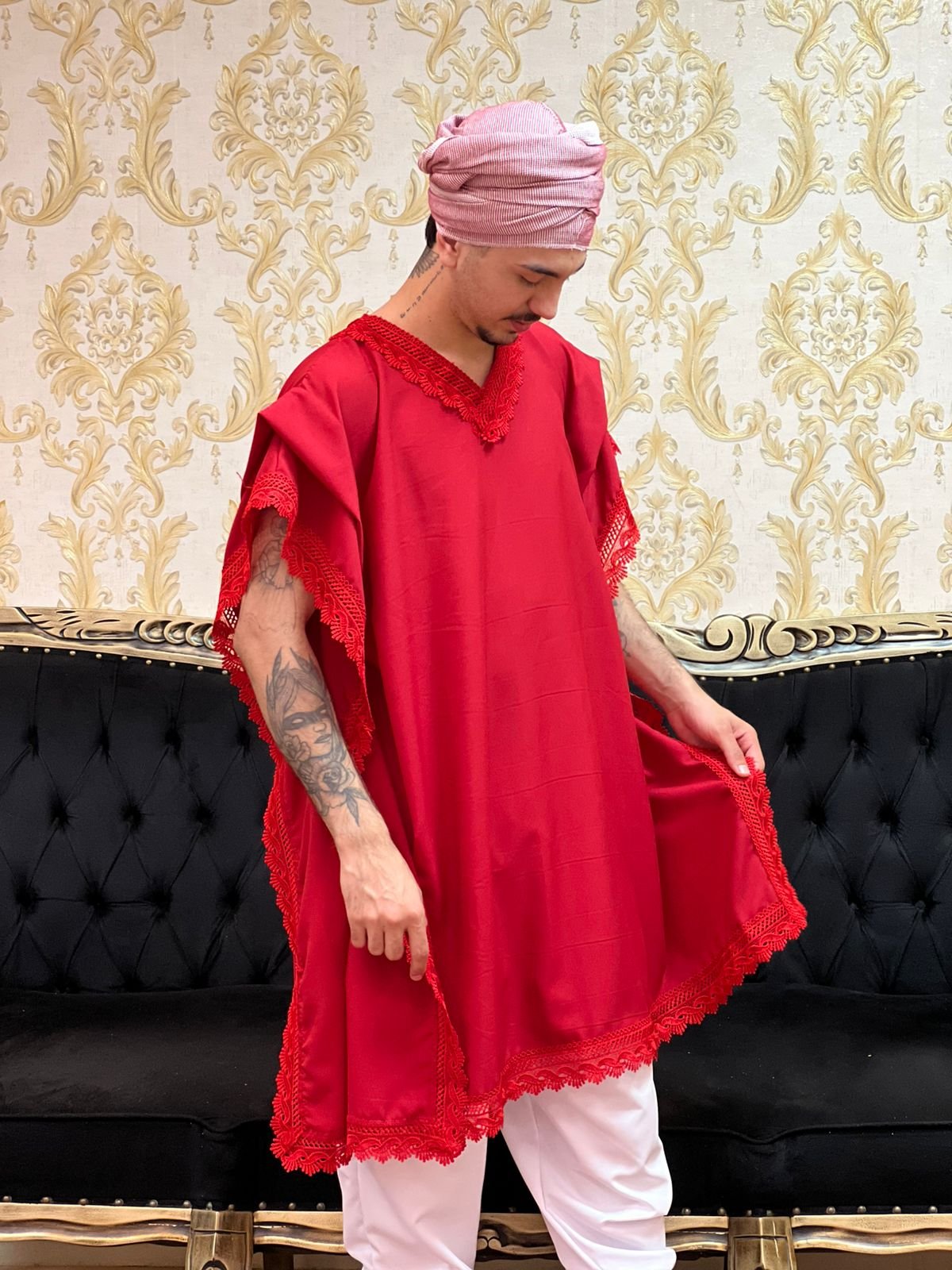 Kafta Tunica Vermelha