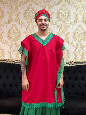 Kafta Tunica Verm/Verde