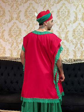 Kafta Tunica Verm/Verde