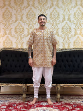 Kafta Broderi Marrom