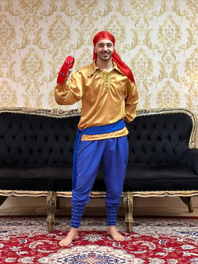 Camisa Crepe Dourada