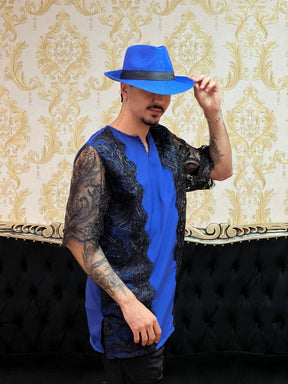 Kafta Luxo Azulão/Preto