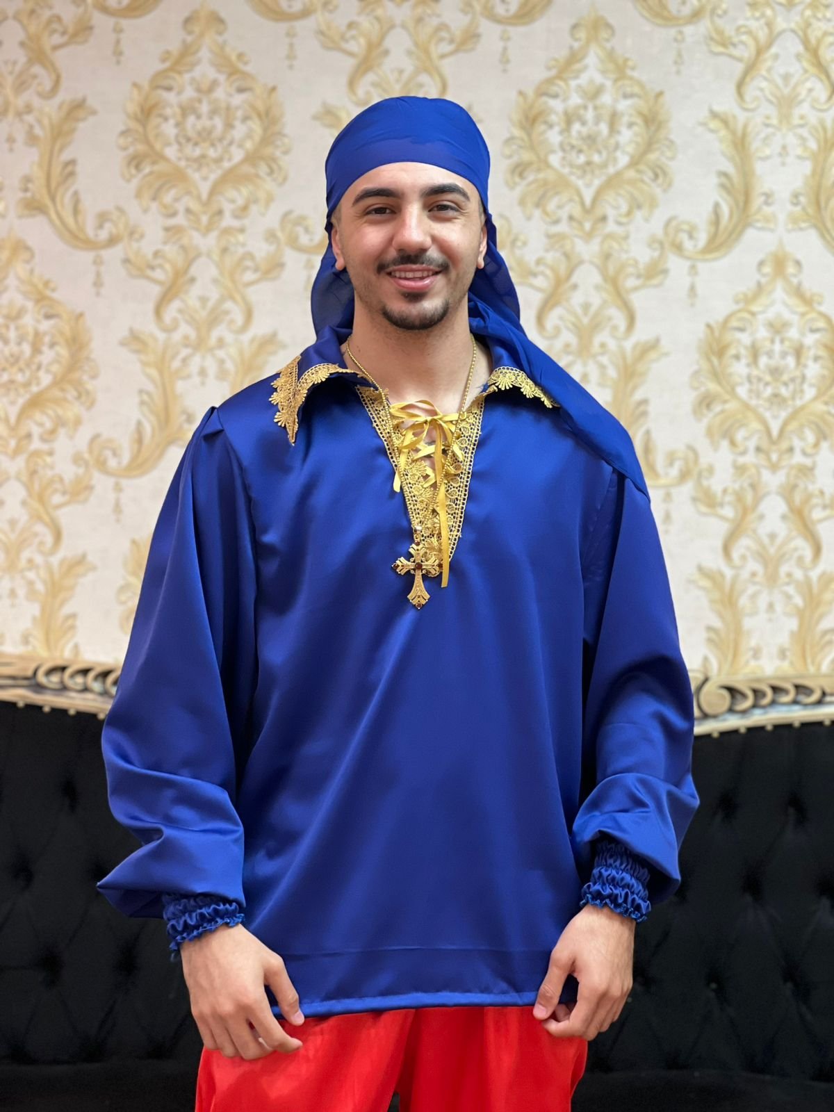 Camisa Crepe Azulão/Dou