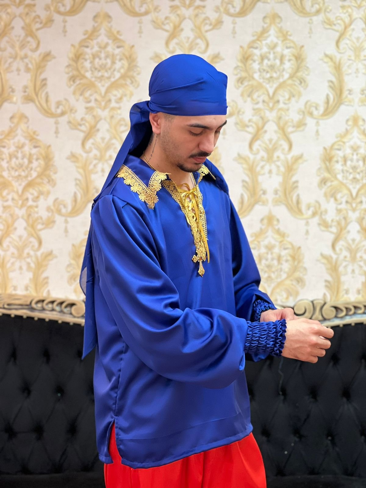 Camisa Crepe Azulão/Dou