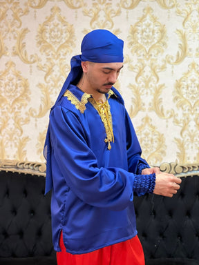 Camisa Crepe Azulão/Dou