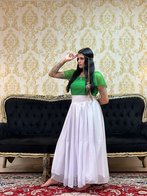 Saia Aurora Longa Branca