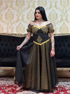 Saia Voal Longa Dou/Pto