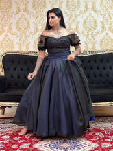 Saia Voal Longa Azulão/Pto