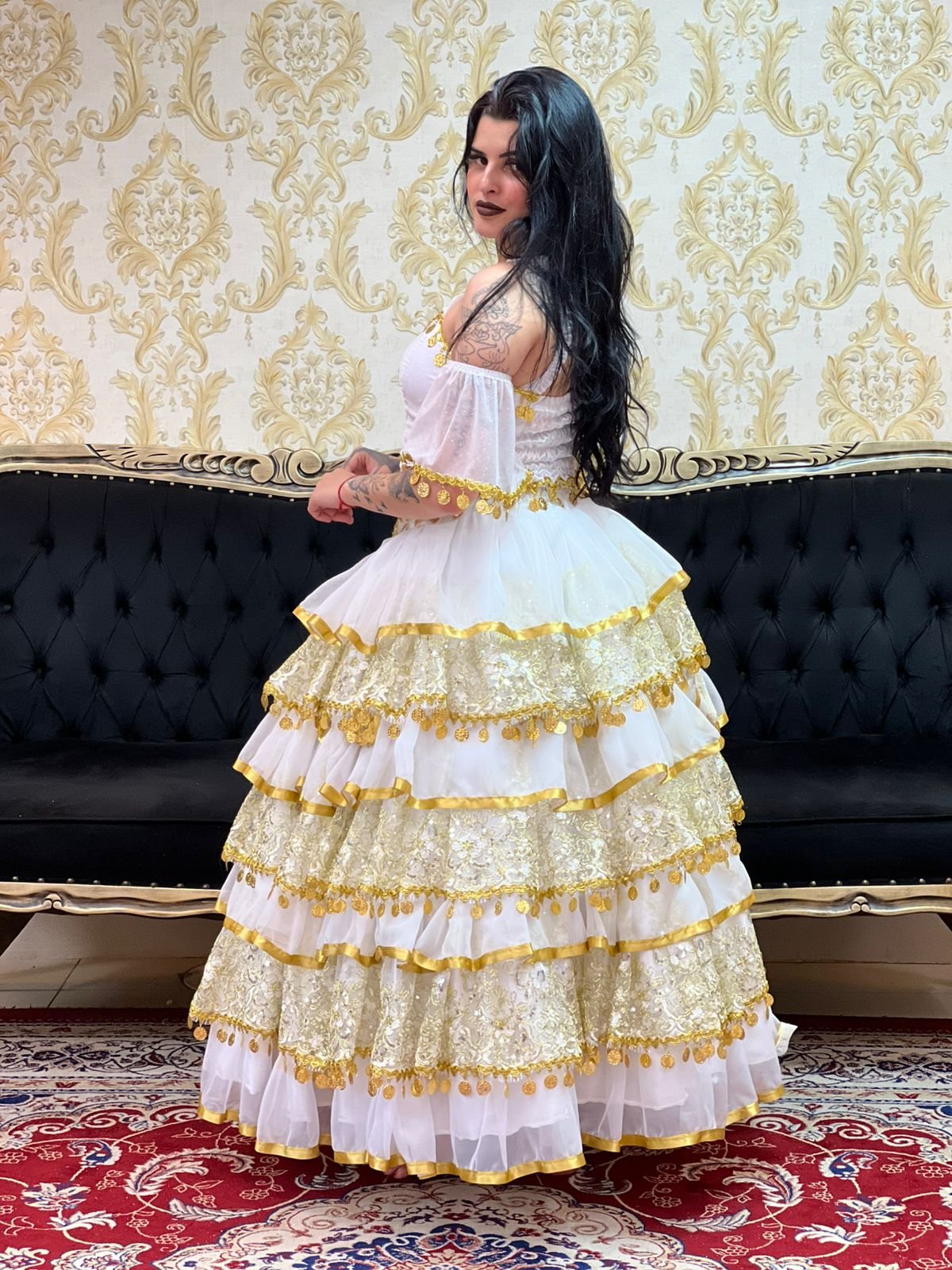 Saia Sara Branco/Dou