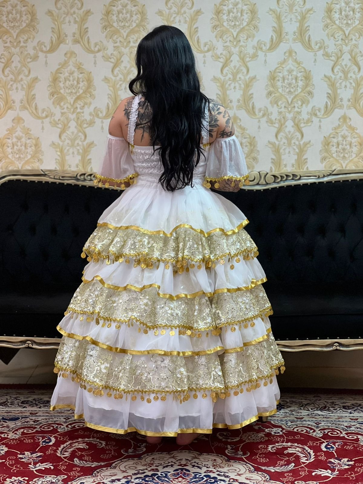 Saia Sara Branco/Dou