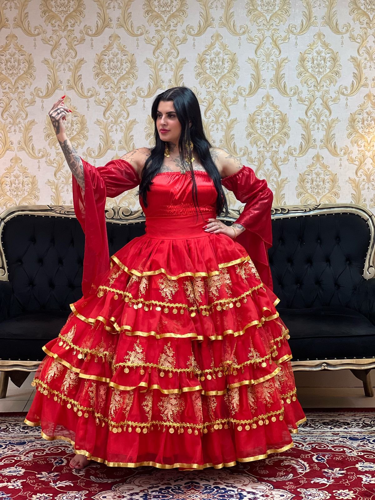 Saia Sara Vermelho/Dou